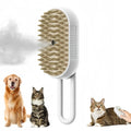 Rellan 3-in-1 Pet Spray Massage Brush – Groom, Soothe & Shine