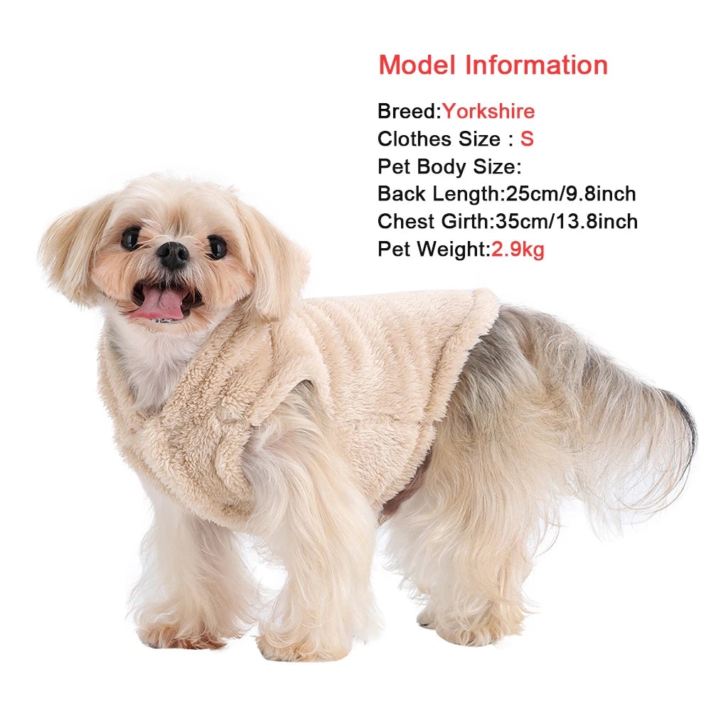 Rellan Winter Pet Hoodie – Cozy Fleece Warmth Your Pup Will Love