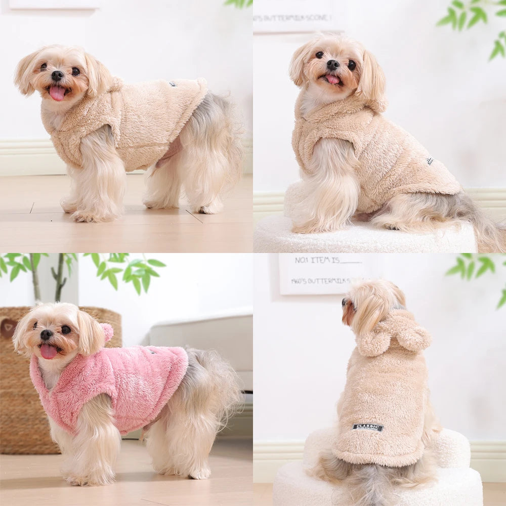 Rellan Winter Pet Hoodie – Cozy Fleece Warmth Your Pup Will Love