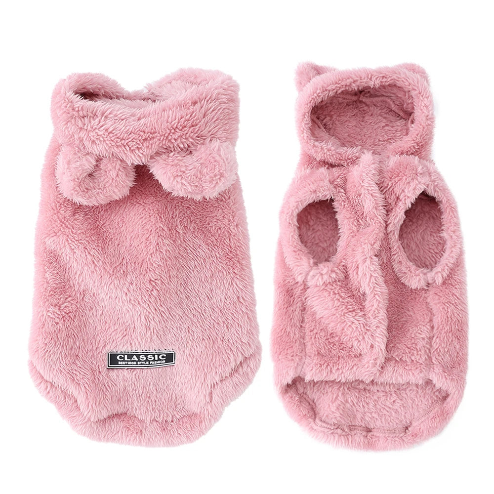 Rellan Winter Pet Hoodie – Cozy Fleece Warmth Your Pup Will Love