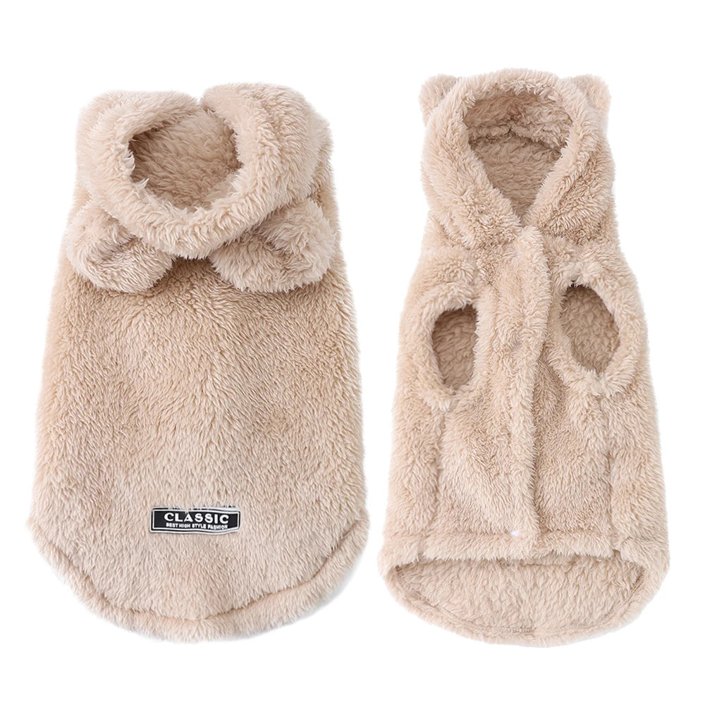 Rellan Winter Pet Hoodie – Cozy Fleece Warmth Your Pup Will Love