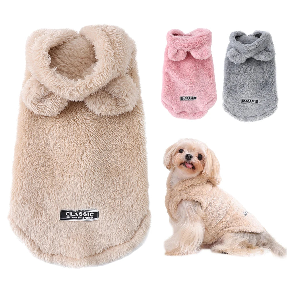 Rellan Winter Pet Hoodie – Cozy Fleece Warmth Your Pup Will Love