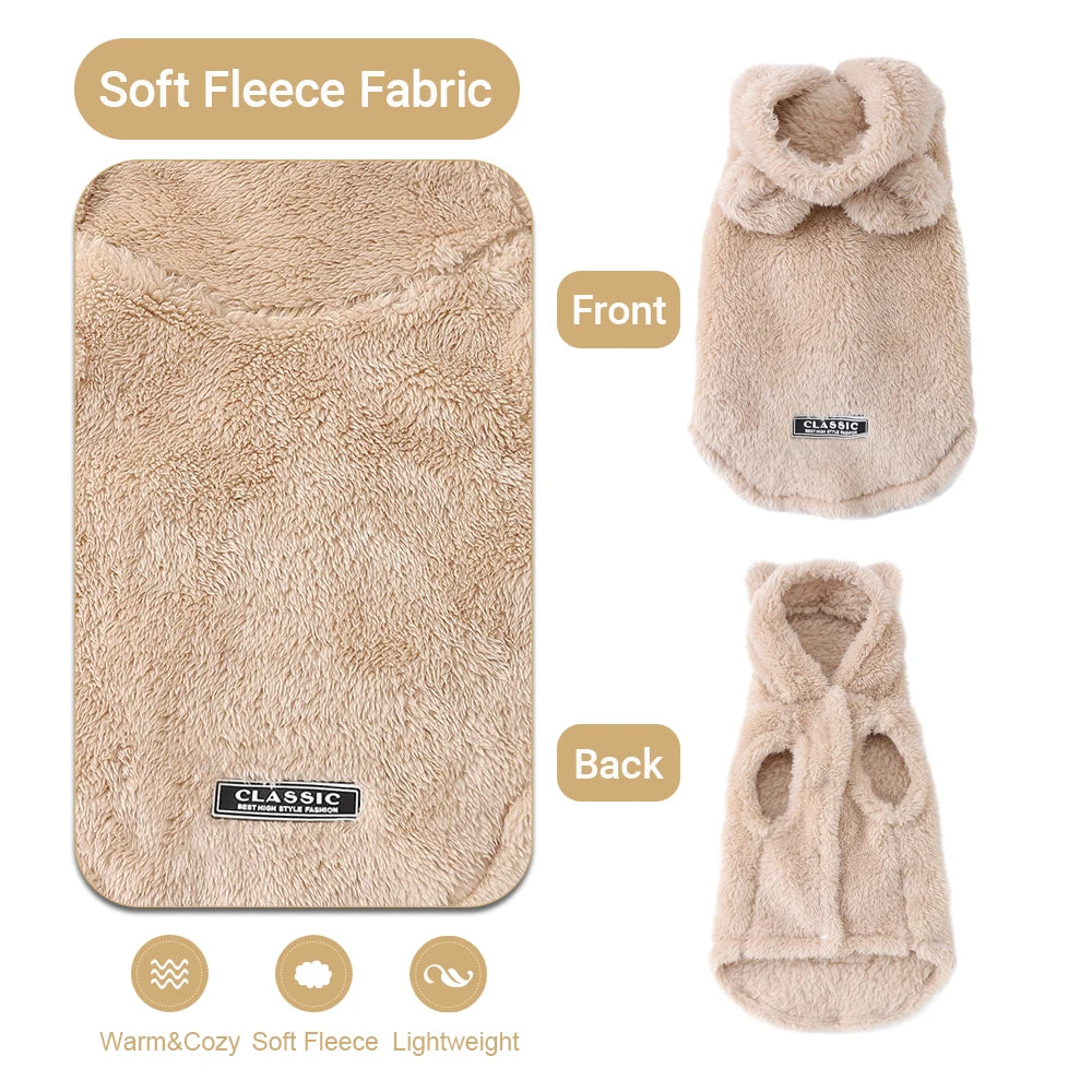 Rellan Winter Pet Hoodie – Cozy Fleece Warmth Your Pup Will Love